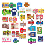 40 Miniaturas Comidinhas Brinquedo