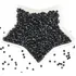 400 Pedras Cristal 4mm Preto Brilhante Bordar Costurar 