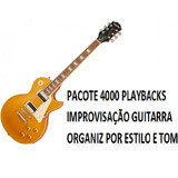 4000 Playbacks Improvisao Guitarra Organizado Por Genero