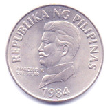 4082 Filipinas - 50 Centimos 1984 - Marcelo Del Pilar