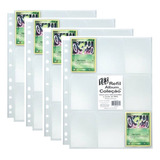 40x Folhas Para Cards Pokemon Yes