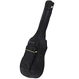 41in Acoustic Guitar Bag,guitar Case With Adjutable Strap,waterproof Thickened Sponge Dust Cover