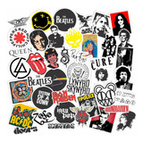 42 Adesivos Stickers Rock