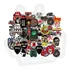 45 Adesivos Bandas-carro Caminhão Skate Moto E Bike Stickers