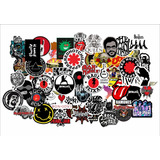 45 Stickers Bandas Rock