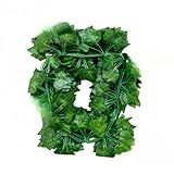 48 Metros Hera Verde Planta Artificial Trepadeira Ramas Folhagem Pendente  24 Metros 