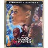 4k + Bluray Steelbook Pantera Negra Wakanda Para Sempre