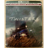 4k + Bluray Steelbook Twisters - Glen Powell - Lacrado