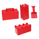 4pcs Sand Castle Model