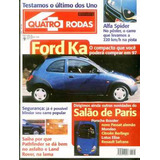 4rodas N.436 Nov 96 Alfa Spider, Ford Ka, Salão De Paris...