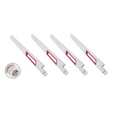 4x Antena Branca Wireless