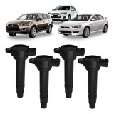 4x Bobina Ignicao Mitsubishi