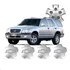 4x Calota Centro Roda Gm S10 Advantage Pitbull 2003 A 2008