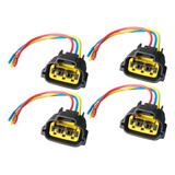 4x Conector Chicote Plug