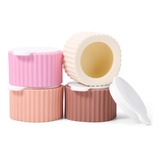 4x Frasco Pote Silicone