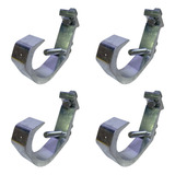 4x Garras Tipo C Q30 Q25 Gancho Aluminio Moving Laser Beam