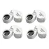 4x Jewellers Lens Glass Lupe 40x 25mm  Ampliador De Olhos  2