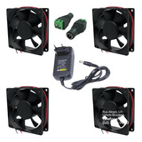 4x Micro Ventilador Ventoinha
