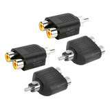 4x Plug Adaptador Splitter