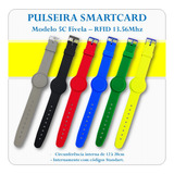 4x Pulseira De Proximidade Tag Rfid 13 56mhz Com Fivela