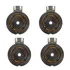 4x Reparo Driver Tsr4200 Tweeter 8 Ohms 120w Force One