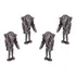 4x Super Battle Droid Com Blaster Star Wars Blocos De Montar