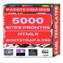 5.000 Modelos De Sites Prontos Em Html5 - Mega Pacote
