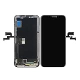 5 8  Tela Display Frontal Lcd Compatível IPhone X 10 Oled Con Pel LCD Touch Screen Preto