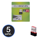 5 Adaptadores Wireless Usb