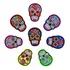 5 Adesivo Roupa Aplique Patch Bordado Caveira Mexicana Esque