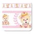 5 Adesivos Parede Faixa Infantil Ursas Princesas Rosa Linda