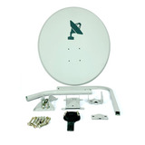 5 Antenas Parabólicas Satélite 1 De 90 E 4 De 60 Cm