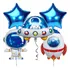 5 Balão Metalizado Astronauta Foguete Nave Espacial Estrela