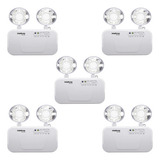 5 Bloco De Iluminação Emergência Bla 1200 Lumens Intelbras