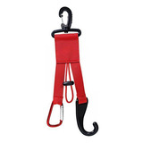 5 Cabide Organizador De Abrigo De Beisebol  Cabide Vermelho