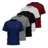 5 Camiseta Masculina Camisas Slim Voker 100% Algodão Atacado