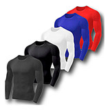 5 Camiseta Segunda Pele Térmica Uv50+ Proteção Solar