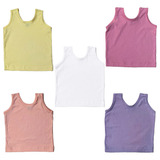 5 Camisetas Regatas Para Bebês