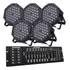 5 Canhão Refletor Led Rgbw 36 Leds Dmx Slim + Mesa Dmx 8/16 Voltagem 110v/220v