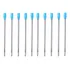 5 Cargas Caneta Cristal Swarovski Strass Refil Preta Ou Azul