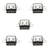5 Conectores De Carregamento Tipo C Para Switch Oled