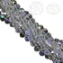 5 Fios Pedra Cristais Facetados 6mm Boreal Furta Cor