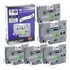 5 Fita Compatível Tze 231 Rotuladora Pt H105 Pt H110 Pt D210