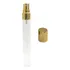 5 Frascos De Vidro Para Perfume 10 Ml Com Válvula   1 Funil