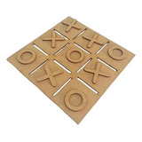5 Jogo Da Velha Educativo Lembrancinha Em Mdf 19x19cm Barato