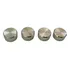 5 Knobs Alumínio + Plástico Para Equipamentos Vintage De Som