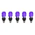 5 Lâmpadas Fluorescente Luz Negra Efeito Neon - 110v Ou 220v