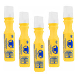 5 Marcador Industrial Amarelo