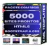 5 Mil Sites Prontos Em Html5 - Pacote Com 12 Gb