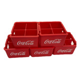 5 Mini Engradados Coca